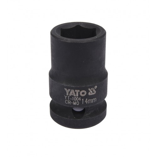 Головка торцевая ударная 1/2",6-гранная,14мм, длина 39мм. YATO YT-1004