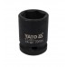 Головка торцевая ударная 1/2",6-гранная,20мм, длина 39мм. YATO YT-1010