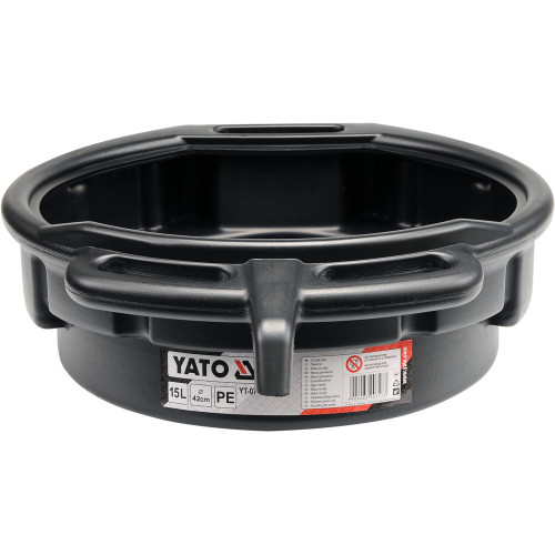 Поддон для слива масла 15л. YATO YT-0717