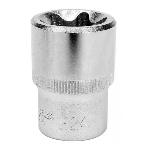 Головка торцева TORX E24,квадрат 1/2", довжина 38мм. YATO YT-05228