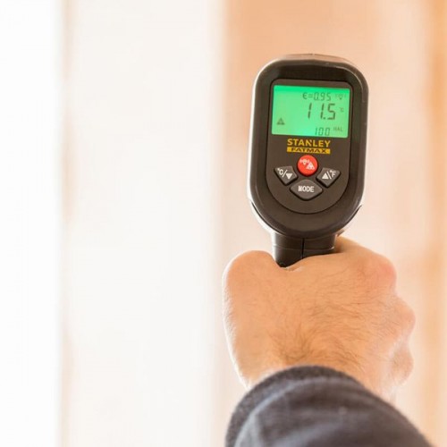 Пирометр инфракрасный STANLEY с LCD-дисплеем, диапазон -50°С - +1350°С FMHT0-77422