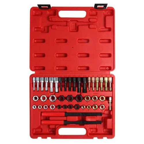 Набор для восстановления метрической резьбы (M6–M12),42 предмета. ShiningBerg 101071