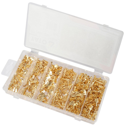 Набір автомобільних клем,600шт. YATO YT-068684