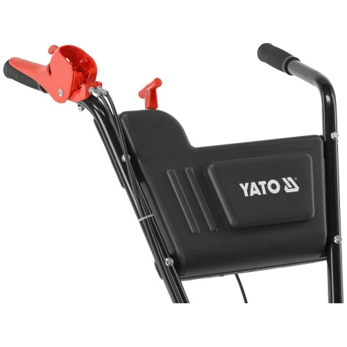 Культиватор бензиновий YATO: двигун- 6,5 КС, ширина борозни- 34-78 см, глибина- 160-300 мм, бак-1,2л
