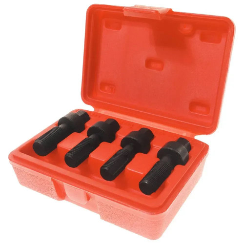 Набор метчиков для восстановления резьбы ступицы колеса (М12×1.25–М14×1.5),4ед. 5433 JTC