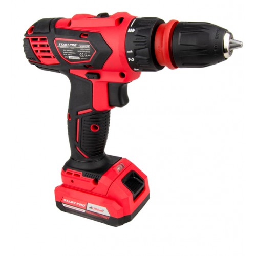 Шуруповерт акумуляторний з патроном DFR 12V 2Ah 28Н/м Start Pro SCD4-12/2D