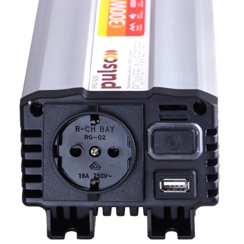 Преобразователь напряжения 12V-220V/300W (модифицированная синусоида) PULSO(IMU-320)