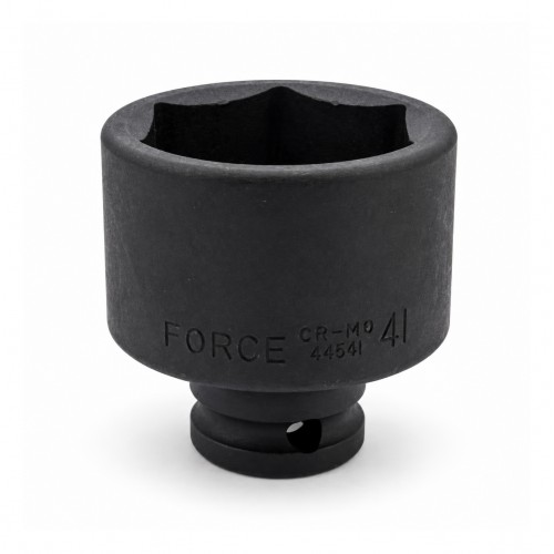 Головка ударная 1/2",6-гранная, 41мм, длина 57мм. FORCE 44541 F
