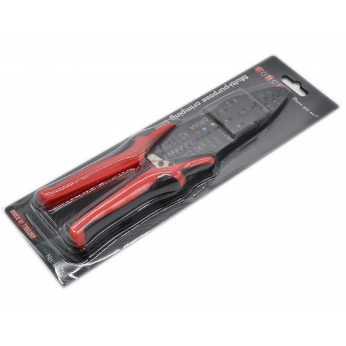 Клещи для зачистки проводов та обжима клемм 5 в 1 FORCE 6806A F