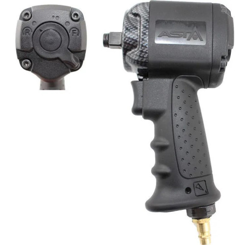 Ударный пневматический гайковёрт COMPACT 1/2",850 Н·м,суперлёгкий. ASTA A-SD850