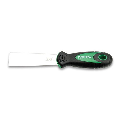 Шпатель із нержавіючої сталі, гнучкий 32x100x0.5mm TOPTUL  JDAB3205