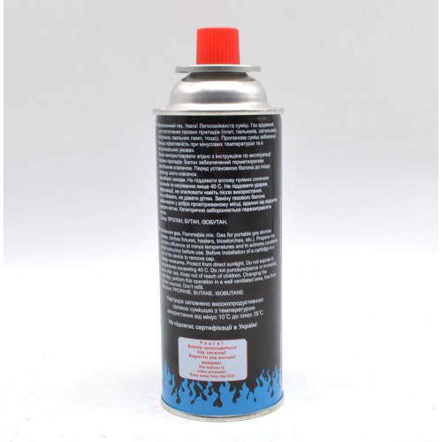 Баллон газовый VIROK 220 г цанговое соединение 44V152