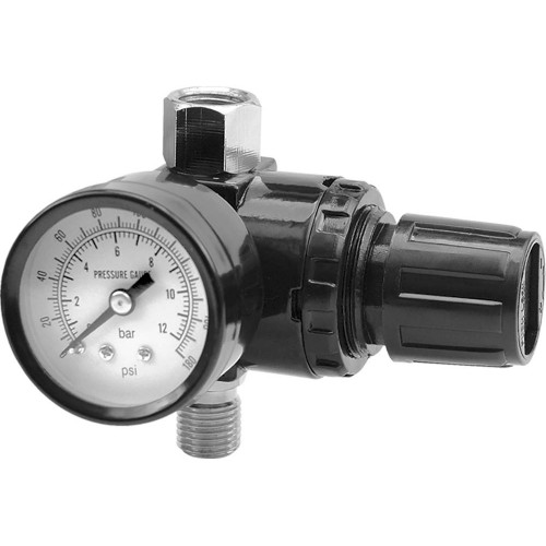 Редуктор з манометром VOREL 40мм, M=3/8" [81562]