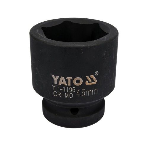 Головка торцевая ударная 1",6-гранная,46мм, длина 73мм. YATO YT-1196