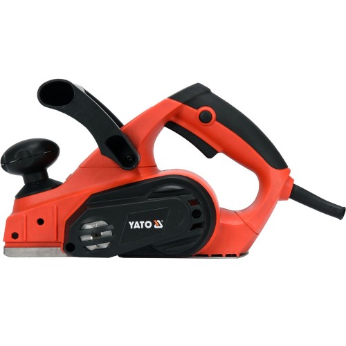 Рубанок мережевий YATO; P= 810 Вт, платформа b= 82 мм, глиб. струг. - 0-3 мм [6]
