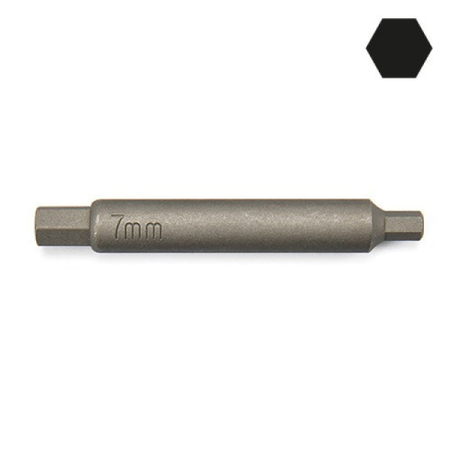 Насадка HEX 7мм,для разборки стоек,длина100мм. TOPTUL JEAW0307