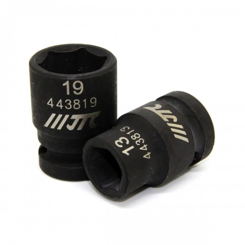 Головки торцевые ударные 1/2",6-гранные. 443823 JTC Series