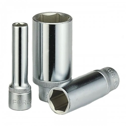 Головка торцевая глубокая 6-гранная 1/2",квадрат 3/8". FORCE 535631.2 F