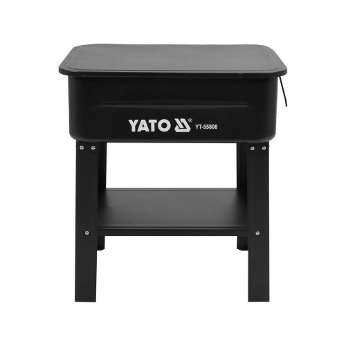 Установка для мойки деталей YATO : 80 л, 10 л/хв, висота 88 см, ванна 72х 48х 26 см YT-55808