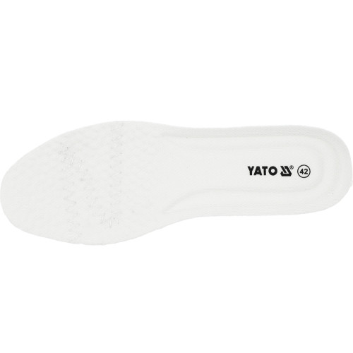 Туфли рабочие кожаные YATO PLATO S3S, размер 46. YT-80667