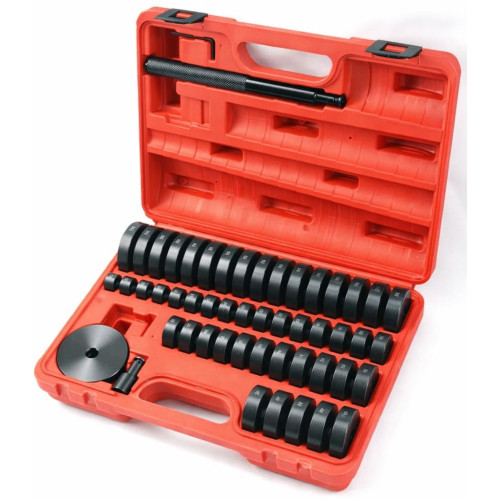 Набор инструментов для монтажа сальников,подшипников и втулок, 18-74мм. REWOLT (T2037)