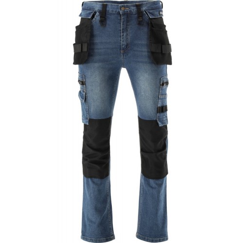 Брюки рабочие Stretch Jeans YATO: размер L.  YT-79052