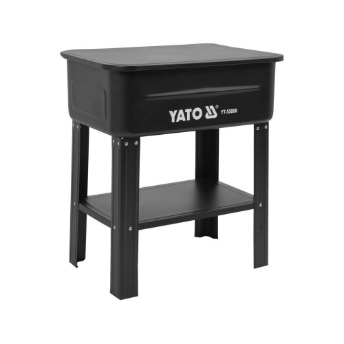 Установка для мойки деталей YATO : 80 л, 10 л/хв, висота 88 см, ванна 72х 48х 26 см YT-55808