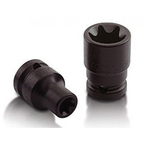 Головка торцева ударна 1/2",E20, коротка, довжина 38мм. TOPTUL KABK1620