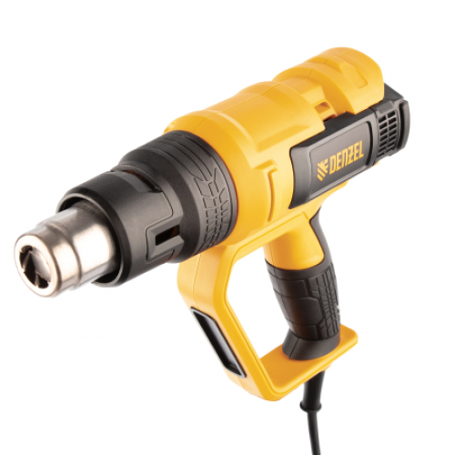Фен технический HG-2000E, 2000 Вт, 2 режима, LCD дисплей 28007 Denzel