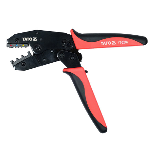 Клещи для опрессовки автомобильных клемм 0,5–6мм². YATO YT-2246
