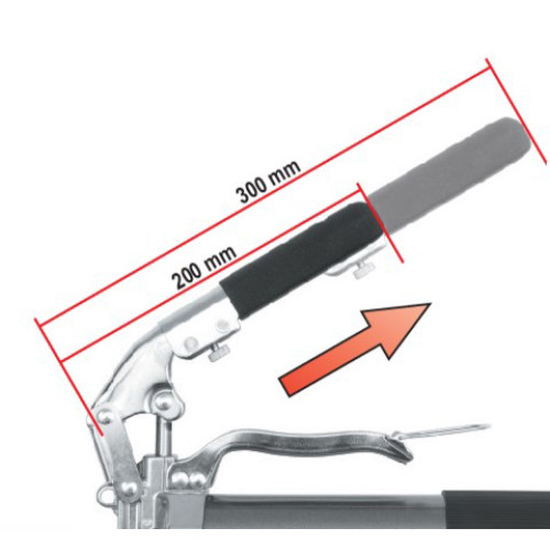 Шприц для консистентной смазки 500гр. YATO YT-0704