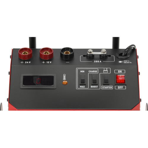 Пуско-зарядний пристрій YATO 12/24 В, 10/25/42 А, старт 420 А (YT-83064)