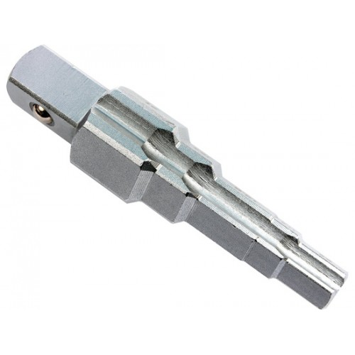 Ключ ступенчатый YATO под квадрат 1/2" с размерами 3/8", 29/68", 1/2", 21/32", 27/32" YT-03316 YATO