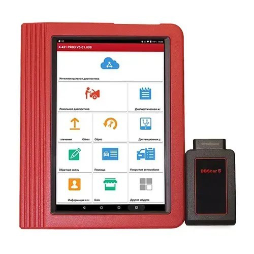 Автомобильный мультимарочный сканер для Android. LAUNCH X-431 PRO3
