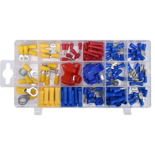 Набір електричних роз’ємів з ізоляцією,160шт. YATO YT-06891