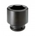 Головка ударна 1-1/2",6-гранна, 90мм, довжина 112мм. FORCE 412590 F