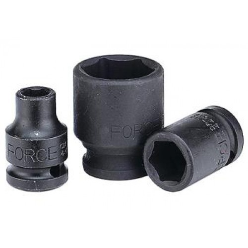 Головка ударна 1/2",6-гранна,23мм, довжина 40мм. FORCE 44523 F