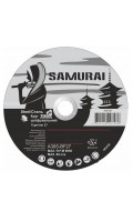 Диск шлифовальный по металлу SAMURAI ТМ VIROK : A30S-BF27, Ø= 125х22.23 мм, t= 6.4 мм