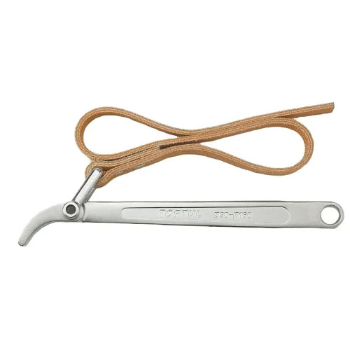 Съёмник масляного фильтра ременной,кожаная лента 30-160мм. TOPTUL JJAH0902