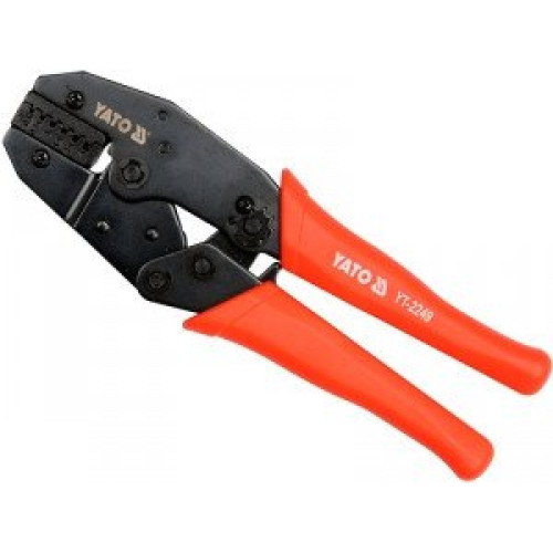Кліщі для опресування автомобільних клем 0,5–4,0мм².YATO YT-2249