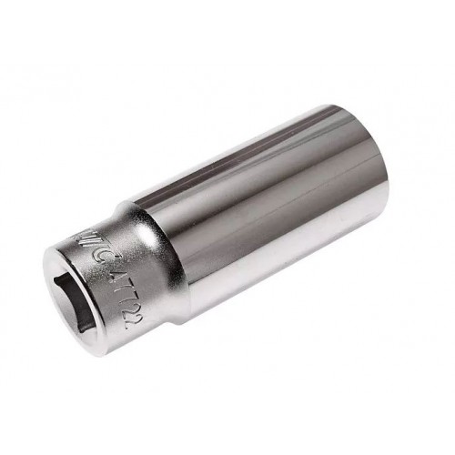Головка торцевая глубокая 1/2",12-гранная 22мм. 47722 JTC