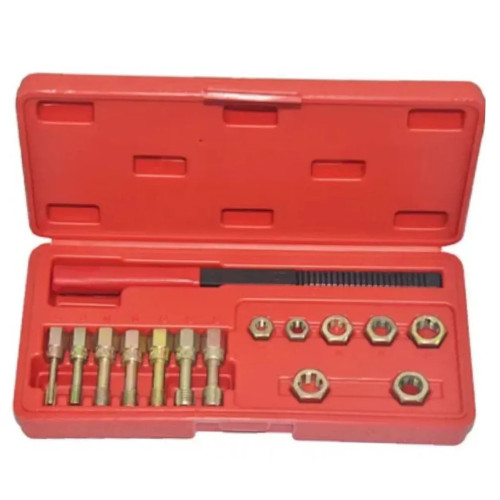 Набір для відновлення метричної різьби,15 предметів. VIKTEC VT01405