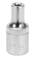 Головка торцева TORX E4,квадрат 1/4",довжина 25мм. YATO YT-05211