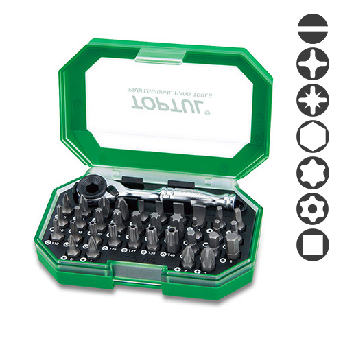 Набор бит 1/4" 35ед. TOPTUL GACW3503