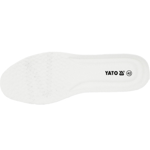 Туфли рабочие кожаные YATO PLATO S3S, размер 47. YT-80668