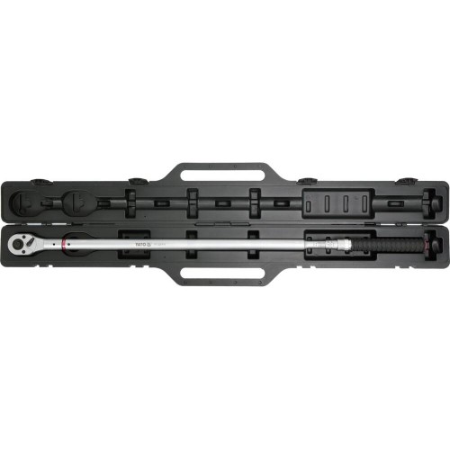 Ключ динамометрический YATO: 3/4", F=150-800 Нм, L=1155-1175 мм YT-07711