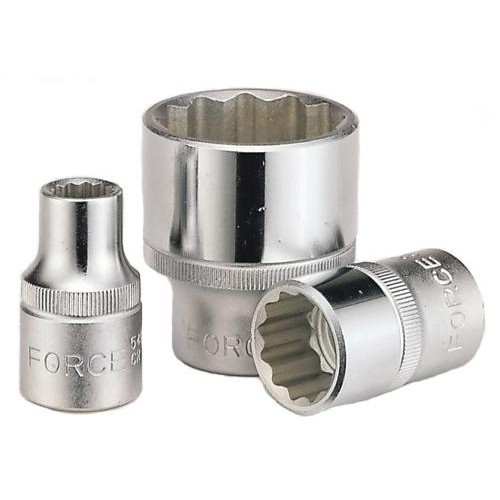 Головка торцевая 1/2",12-гранная,размер 9мм, длина 38мм. FORCE 54909 F