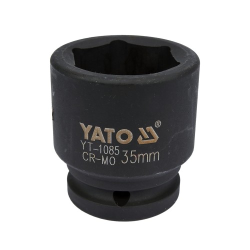 Головка торцевая ударная 3/4",6-гранная,35мм, длина 60мм. YATO YT-1085