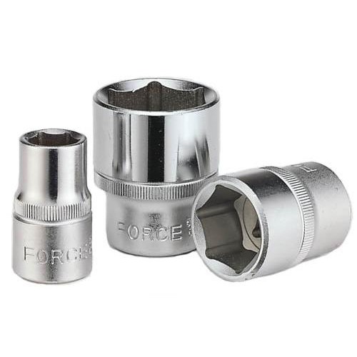 Головка торцевая 1/2",6-гранная, 25мм, длина 43мм. FORCE 54525 F