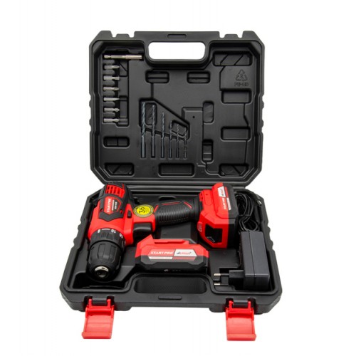 Шуруповерт аккумуляторный 12V 2Ah 28Н/м Start Pro SCD4-12/2